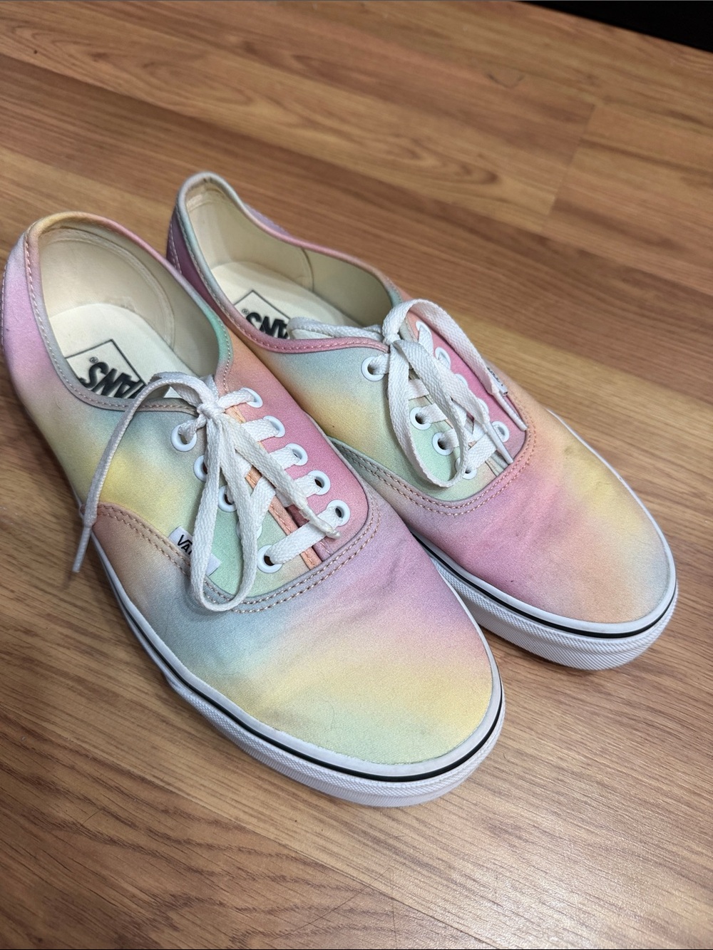 Pastel Multicolor Vans Sneakers